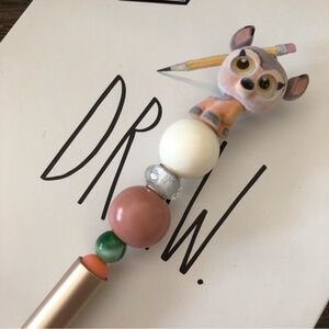 Disney Doorables: Bambi: Bambi handmade beaded pen